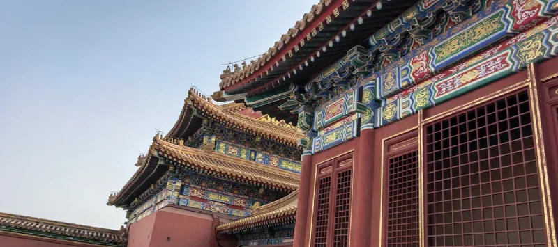 Крыши классные, там на каждой какой-то дед на петухе ведёт караван неведомых зверей