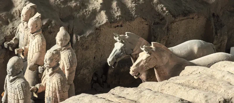 Терракотовые воины крупно