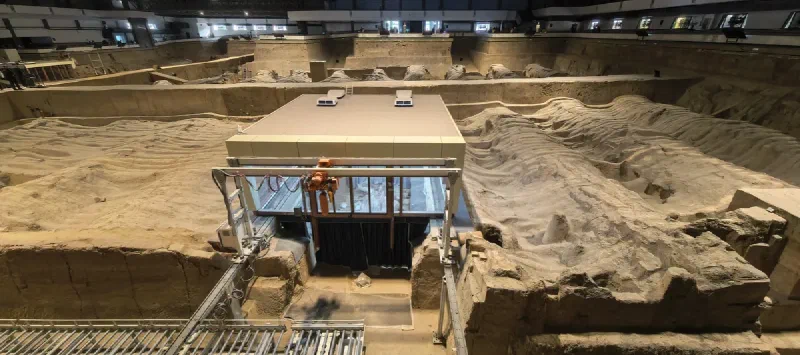 Раскопки и лаборатория