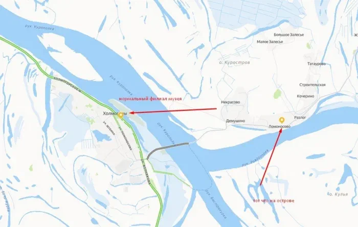 два музея, два разных мира :)