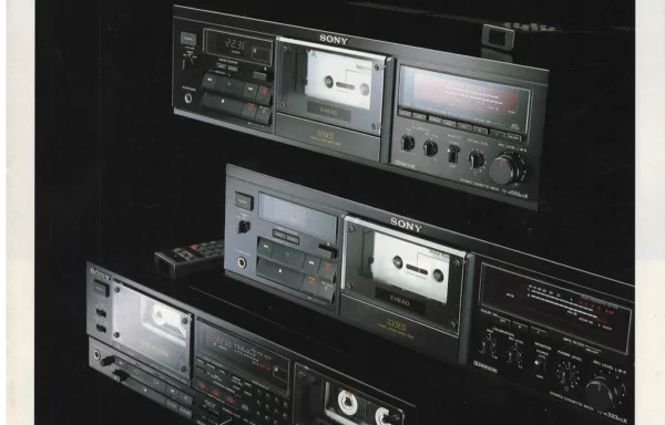 SONY Cassette Deck (май 1987)