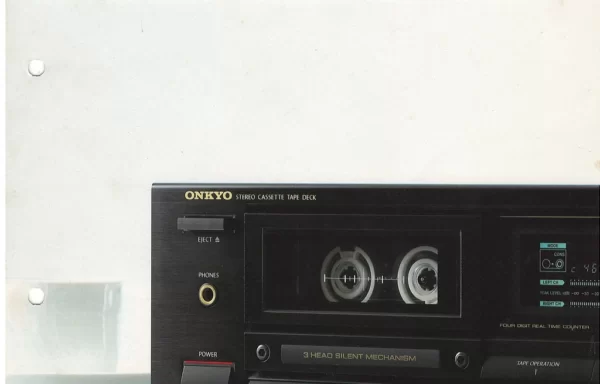ONKYO кассетная дека Integra K-701 (июль 1988)