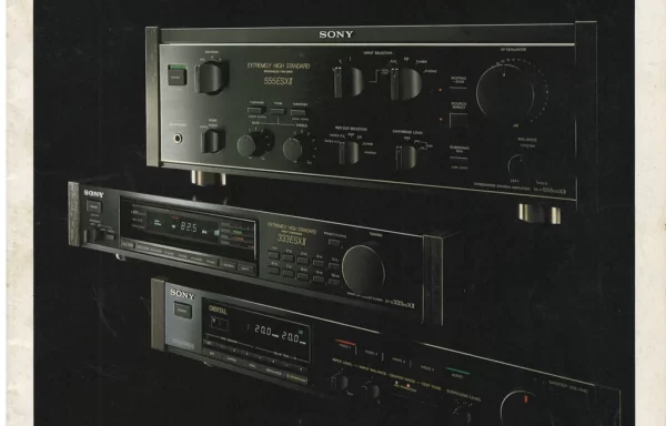 SONY ES COMPONENT (октябрь 1987)