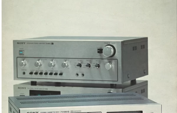 SONY кассетная дека TC-5350SD (ноябрь 1974)