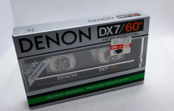 Кассета DENON DX7, Японский рынок, версия 1982 года.