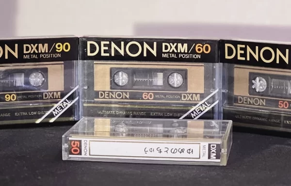 Кассета DENON DXM, версия 1981 года, японский рынок