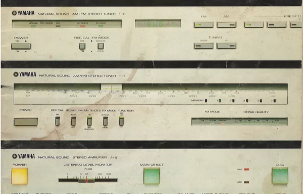 YAMAHA stereo components (1980.11)
