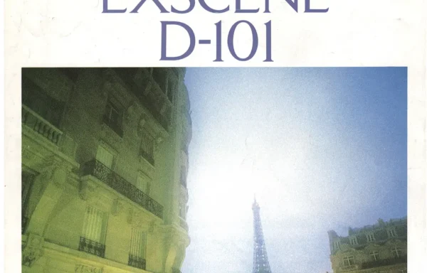 DENON PERSONAL COMPONENT SYSTEM EXSCENE D-101 (1992.11)