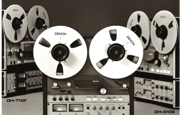 DENON OPENREEL TAPE DECK (1978.12)