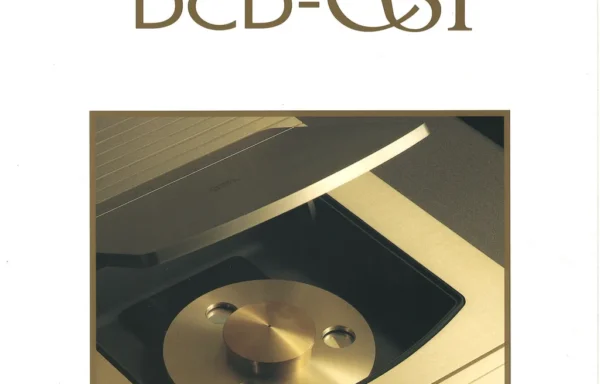 Топовый плеер компакт-дисков DENON (1994.04) DCD-S1