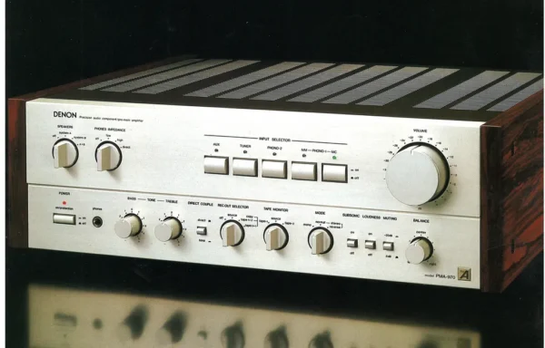 DENON PMA-970 — STEREO PRE-MAIN APMPLIFIER (1980.10)