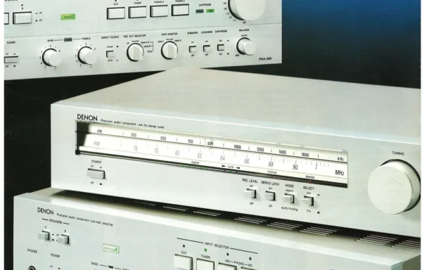 DENON (1980.10) STEREO PRE-MAIN AMPLIFIER 540