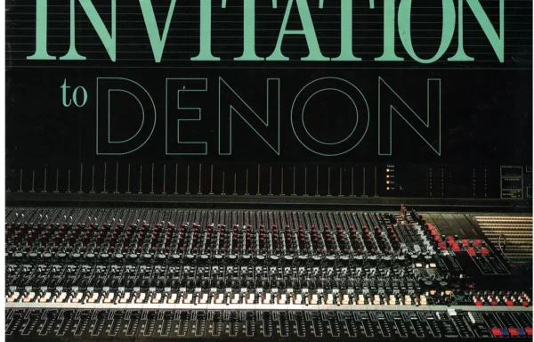 DENON (1981.10) INVITATION to `81 AUDIO FAIR