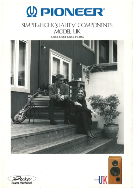 PIONEER (1994) Model UK — SIMPLE & HIGH QUALITY COMPONENTS