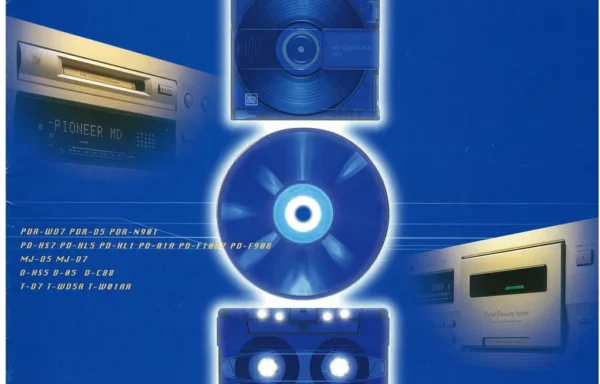 PIONEER (2000) CD, MD, DAT & CASSETTE DECKS